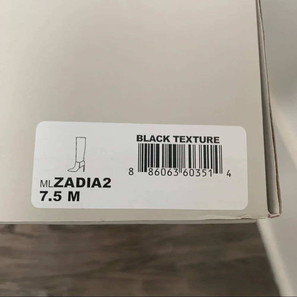 Marc Fisher NWT Zadia2 Animal Print Knee Heeled Boots - Picture 14 of 14